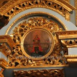 «Жона, зодягнена у сонце» - центральна ікона пророчого ряду давнішого іконостасу. Нині займає місце над намісним образом Богородиці.
