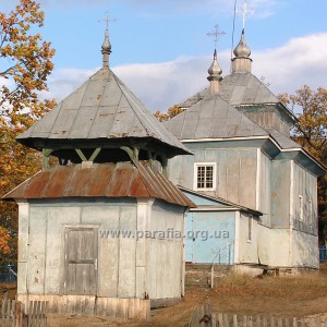 Георгіївська церква та дзвіниця, с. Синкевичі