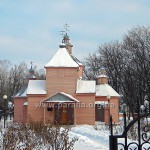 Західний фасад чи не найсхіднішої української дерев'яної церкви