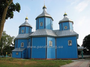 Дмитрівська церква та дзвіниця, с. Серники