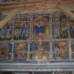 Стінопис нави. Святковий і апостольський ряди - верхня частина іконостасу. Деісус Рутковича, очевидно, з'явився пізніше.