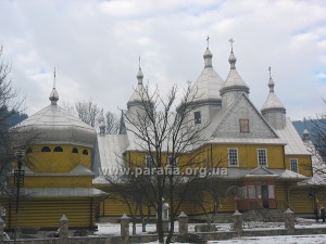 Успенська церква та дзвіниця, смт. Верховина (присілок Жаб'є-Слупійка)