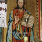 Христос Учитель. Ікона намісного ряду згорілого у 2006 році іконостасу