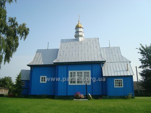 Дмитрівська церква, с. Згорани