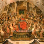І-й Вселенський собор, стінопис бабинця