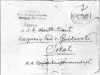 Конверт до листа В. Габсбурга до К. Гужковського